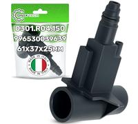 Boquilla de Entrada con Junta Tórica para Cafetera con Código Original 996530009825 20000440 421944079251 0301.R04.150 996530039639 para Philips para Saeco para Gaggia - MADE IN ITALY - ONIX TECH