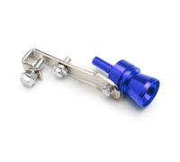 Boquilla de escape 1 tubo de escape universal Turbo Whistle, amplificador de sonido adecuado para la mayoría de coches, sedanes y camiones. Tubo escape deportivo(Blue-XL)