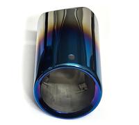 Boquilla De Escape para B&MW Serie 5 520i 523i 525i F10 F11 F07 E12 E28 E34 E39 E60 E61 Accesorios para Coche Punta Escape automóvil(Blue 1PCS)
