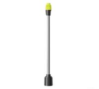 Boquilla de espuma pulverizador de largo alcance de acero inoxidable bomba manual para lavado de coches, jardinería, limpieza de áreas difíciles de alcanzar sin esfuerzo (verde)