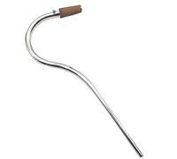 Boquilla de fagot chapada en plata para piezas de instrumentos de viento de madera, 20,7 cm, 21,5 cm, longitud opcional