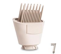 Boquilla de fijación de peine de dientes anchos para Shark XSKHD4WTCA FlexStyle, cepillo secador de prepeinado para cabello rizado y rizado, accesorios para peinar el cabello