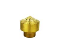 Boquilla de Fuente Boquilla rociadora for fuente de fuegos artificiales acero inoxidable y latón 1/2", 3/4" 1", cabezal rociador for estanque, piscina, cortina lluvia(1.5 (Brass))