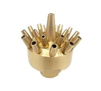 Boquilla de Fuente Boquillas For Fuente De Jardín Latón 1" Y 1,5" Con 3 Capas, For Piscinas Paisajismo(DN25)