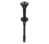 Boquilla de Fuente de Agua de Plástico Negro, Doble Capa, Moderna | Acuarios y Bombas de Agua, Reduce Salpicaduras, Uso Interior, Jardines Decorativos
