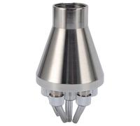 Boquilla de fuente de columna, boquilla recta central de acero inoxidable, rociador de agua para paisaje, jardín y Plaza