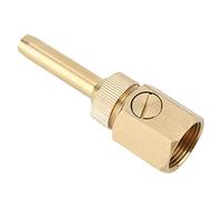 Boquilla de fuente recta de latón universal ajustable Cabezal de rociado de fuente Rosca hembra para fuentes y fuentes musicales Hecho de material de latón de primera calidad DN15 (1 pulgada DN25)