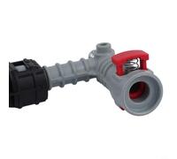 Boquilla de gatillo para lavadora a presión LAVOR y VAX - Kit de válvula de mango de lanza de repuesto, construcción de plástico con gris reforzado Bl