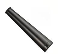 Boquilla de goma para soplador, 123245-4, pieza de repuesto negra para aspiradora Makita DUB183Z DUB185 DUB186, punta de salida de aire duradera