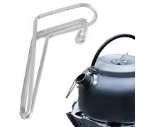 Boquilla de goteo para tazas, guía de drenaje de café de acero inoxidable al aire libre para camping, boquilla de guía de vertido manual de café portátil para tazas, tazas, cocinas