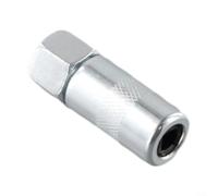 Boquilla de grasa resistente con punta plana para grasa, diseño a prueba de explosiones de acero al carbono que evita fugas, ajuste de lubricación industrial para taller y reparación de automóviles