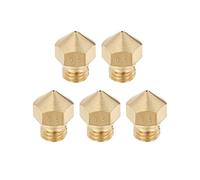 Boquilla de impresora 3D 5 piezas, boquilla MK10 latón 0, mm, cabezal impresión extrusora for M7 filamento 1,75