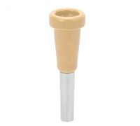 Boquilla de Instrumentos, Piezas de Instrumentos de Trompeta Regalo Ideal para Uso a Largo Plazo para Instrumentos Musicales de Repuesto Parte Vieja o Dañada(Caqui)