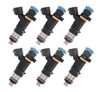 Boquilla de inyector 6 inyectores de combustible para Nissan 350Z, para Murano, FX35, G35 3.5 (0280158042, 16600CD701) Inyector Combustible