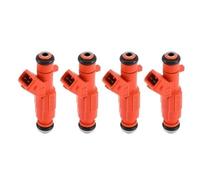 Boquilla de inyector Boquilla De Inyector De Combustible Para Alfa Para Romeo 145, 146, 147, 156, 166, GTV Spider 1,6, 2,0 (1994-2010), 0280151048, 0280155769 Inyector Combustible(4 Pcs)