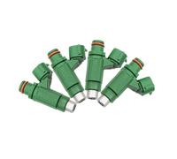 Boquilla de inyector combustible para coche, 4 Uds., para Mitsubishi, para Lancer, para Outlander, 2.4L, 2004, HDA305E, MR988406, pieza