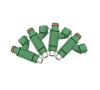 Boquilla de inyector combustible para coche, 4 Uds., para Mitsubishi, para Lancer, para Outlander, 2.4L, 2004, HDA305E, MR988406, pieza