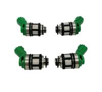 Boquilla de inyector de 4 piezas 16600-1S700 compatible con 2.4L 1996 1997 1998 1999-2004