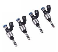 Boquilla de inyector de coche Inyector de combustible 4 Uds para Chevrolet Captiva Sport Equinox para GMC Terrain 12633789 12633784