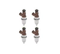 Boquilla de inyector de combustible E7T05072 MR560553, Compatible con Mitsubishi Pajero IO H67W H77W 4G93 4G94 Pajero Pinin 2,0, 1/4 Uds.(E7T05072 4PCS)
