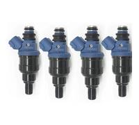 Boquilla de inyector de Combustible para Toyota Carina E AT190 4AFE AT191 7AFE 1992-1997 23250-02030 Accesorios y Herramientas para automóviles 4 Piezas (4 Piezas)