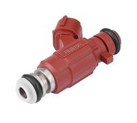 Boquilla de inyector de Reemplazo directo de alto rendimiento de primera calidad para 1.8L QG18DE 2000 2001 2002 2003 Metal Rojo Tamaño como en la imagen