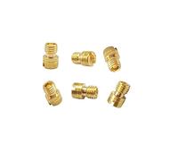 Boquilla de inyector principal de cabeza redonda de 6 mm compatible con Kawasaki KSF YM SV650, Carb N102/221 chorros de alta velocidad para chorro Bandit250 Start (65# 67.5# 70# 72.5# 75# 77.5#)