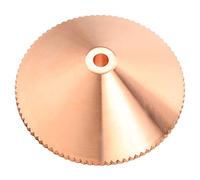 Boquilla de latón de una sola capa para máquina cortadora de fibra de CO2, 1,8/2,0/2,5/3,0mm, 1 ud. (2.5MM)