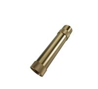 Boquilla de latón multiusos de repuesto para manguera de agua para riego de jardín, lavado de coche, boquilla de manguera giratoria de latón duradera