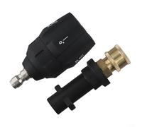 Boquilla de lavado a presión 5 en 1 compatible con Karcher K2 K3 K4 K5 K6 con conector rápido de 1/4 pulgadas para limpieza de pulverización multiángulo en varias superficies
