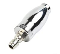 Boquilla de lavado de alta presión 3600 PSI 3.0 GPM 1/4 pulgadas punta giratoria turbo de conexión rápida para núcleo de cerámica de acero inoxidable, limpieza eficiente de hasta 60 °C (B)