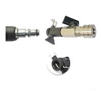 Boquilla de lavado de alta presión de 1/4 pulgadas de acero inoxidable de conexión rápida para K2-K7 Limpieza Patio Decking Entrada Herramientas de jardín 2320psi Max (C)