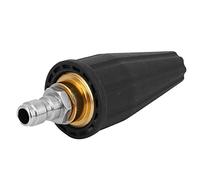 Boquilla de lavadora, 3600PSI Boquilla de pulverización turbo rotativa de alta presión Boquilla de 1/4 "Diseño de conexión rápida Alto caudal y precisión