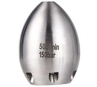 Boquilla de lavadora a presión, boquilla de alcantarillado portátil de acero inoxidable de acero inoxidable para una lavadora a presión
