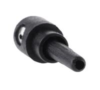 Boquilla de lavaparabrisas trasera negra para VW Golf, Polo, Touran, Tiguan, Skoda, Audi y Seat 3B9955985A(1pcs)