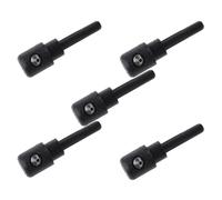 Boquilla de lavaparabrisas trasera negra para VW Golf, Polo, Touran, Tiguan, Skoda, Audi y Seat 3B9955985A(5pcs)