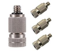 Boquilla de limpieza, boquilla ángulo pulverización, boquillas nebulización latón, 50, señor alta presión, 0.004-0.039"(0.6mm)