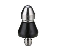 Boquilla de limpieza de alta presión: herramienta para manguera de alcantarillado, boquilla duradera de enchufe rápido de 6 orificios de 1/4" para mangueras de agua | Ideal para desatascar desagües, l