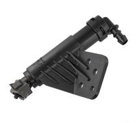 Boquilla de limpieza de faros delanteros negra para Kia Sportage Iv para Kx5 2016 a 2019, pieza de repuesto directo 98671-f1000 98672-f1000, chorro de lavado de lámpara delantera (izquierda)