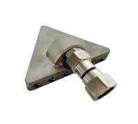 Boquilla de limpieza de lodos de alcantarillado SS, 1kg, 30-100L, limpieza de zanjas, tubería, sedimentos, caldera, acumulación de cenizas(1l2 female 50L)