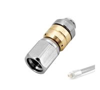Boquilla de limpieza de tuberías de punta giratoria para Kärcher - Boquilla de limpieza de tuberías giratoria de acero inoxidable 1/8 IG para Kärcher Kränzle Nilfisk WAP | Accesorios de alta presión