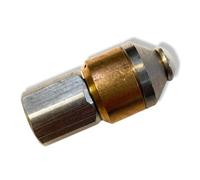 Boquilla de limpieza de tuberías giratoria para Kärcher Kränzle WAP Alto, etc. 1/8" IG, máx. 250 bar, efecto de limpieza muy fuerte, diferentes tamaños (030)