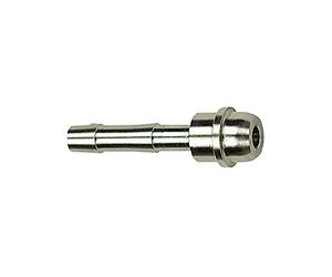 Boquilla de manguera con rosca para LW 9, para tuerca de unión G 1/2, ES 1.4571, presión de trabajo máx. 60 bares, temperatura de funcionamiento Máx. 150 °C.