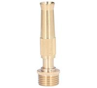 Boquilla de manguera de agua Boquilla de manguera de jardín ajustable de alta presión resistente a alta presión accesorio con hilo externo G1/2 para limpieza de patios Patios