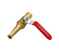 Boquilla de manguera de alta presión, boquillas de latón resistente para mangueras de jardín, conector de 1/2 pulgada, pulverizador de jardín
