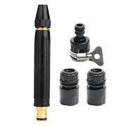 Boquilla De Manguera De Alta Presión - Conjunto De Pistolas De Pulverización De Conexión Rápida | Pulverizador De Agua Portátil Ajustable Para Lavado De Coches, Riego Del Jardín, Limpieza De P