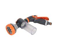 Boquilla de Manguera de Jardín, Pulverizador Manual con 8 Patrones de Pulverización para Flores, Lavado de Coches, Ducha para Mascotas