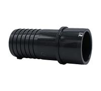 Boquilla de manguera de PVC-U, boquilla de 32 mm x 30 mm, manguito adhesivo x boquilla, conector de manguera, accesorio de PVC con boquilla para piscina, estanque y jardín I bm220