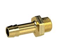 Boquilla de manguera de rosca, G 1 1/2 A, para manguera LW 32 mm, SW 55, latón, presión de trabajo máx. 25 bares, temperatura de funcionamiento Máx. 150 °C.
