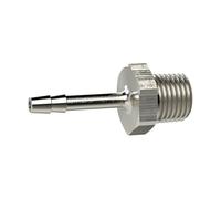 Boquilla de manguera de rosca, R 1 A, para manguera LW 32 mm, SW 36, latón negro, presión de trabajo máx. 25 bares, temperatura de funcionamiento Máx. 150 °C.